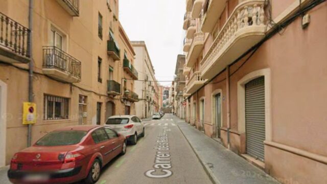 Imatge del carrer dels Rebolledo, zona de l'apunyalament (Tarragona)