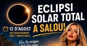 Salou acull un eclipsi solar total en un esdeveniment històric